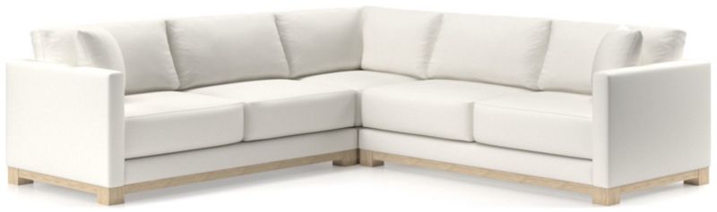 Gather Wood Base 3-Piece L-Shaped Sectional - image 0 of 8