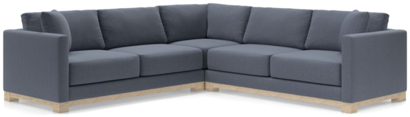 Gather Wood Base 3-Piece L-Shaped Sectional - image 0 of 8