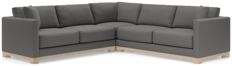 Gather Wood Base 3-Piece L-Shaped Sectional - image 0 of 8