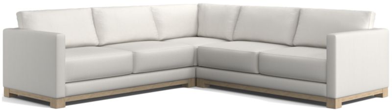 Gather Wood Base 3-Piece L-Shaped Sectional - image 0 of 10