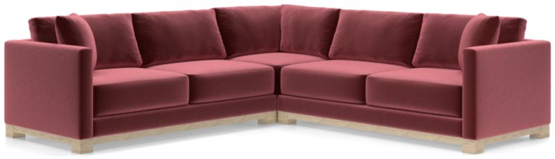 Gather Wood Base 3-Piece L-Shaped Sectional - image 0 of 8