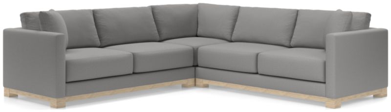 Gather Wood Base 3-Piece L-Shaped Sectional - image 0 of 8