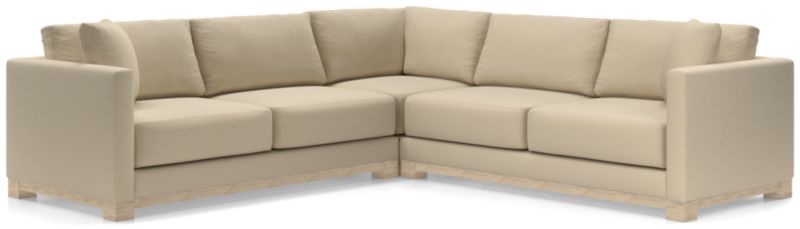 Gather Wood Base 3-Piece L-Shaped Sectional - image 0 of 8