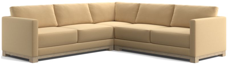 Gather Wood Base 3-Piece L-Shaped Sectional - image 0 of 10