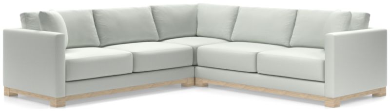 Gather Wood Base 3-Piece L-Shaped Sectional - image 0 of 8