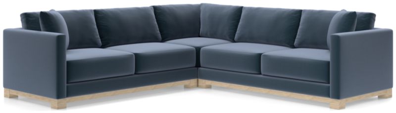 Gather Wood Base 3-Piece L-Shaped Sectional - image 0 of 8