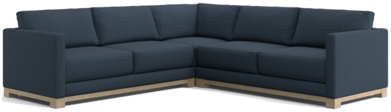 Gather Wood Base 3-Piece L-Shaped Sectional - image 0 of 7