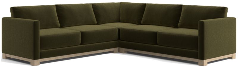 Gather Wood Base 3-Piece L-Shaped Sectional - image 0 of 7