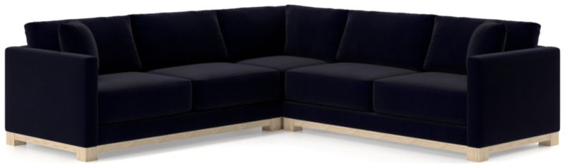 Gather Wood Base 3-Piece L-Shaped Sectional - image 0 of 8