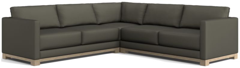 Gather Wood Base 3-Piece L-Shaped Sectional - image 0 of 7