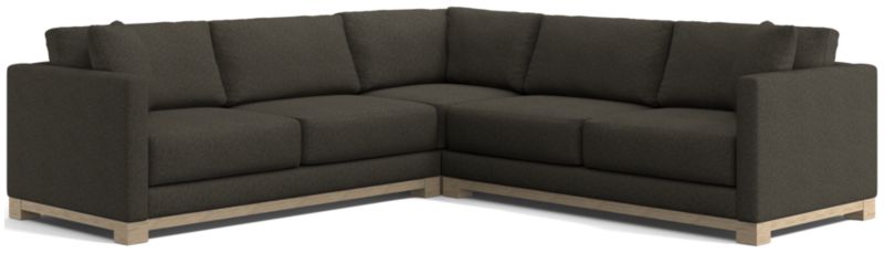 Gather Wood Base 3-Piece L-Shaped Sectional - image 0 of 8