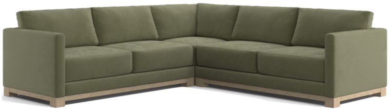 Gather Wood Base 3-Piece L-Shaped Sectional - image 0 of 10