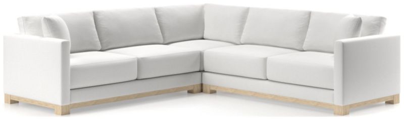 Gather Wood Base 3-Piece L-Shaped Sectional - image 0 of 8