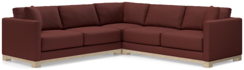 Gather Wood Base 3-Piece L-Shaped Sectional - image 0 of 8