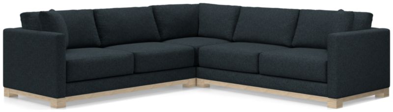 Gather Wood Base 3-Piece L-Shaped Sectional - image 0 of 8