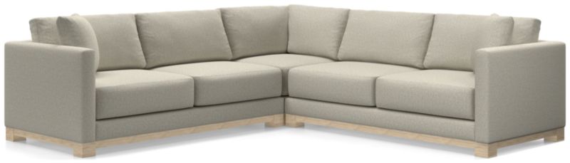 Gather Wood Base 3-Piece L-Shaped Sectional - image 0 of 8