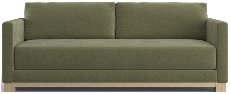 Gather Wood Base Bench Sofa 89" - image 0 of 15