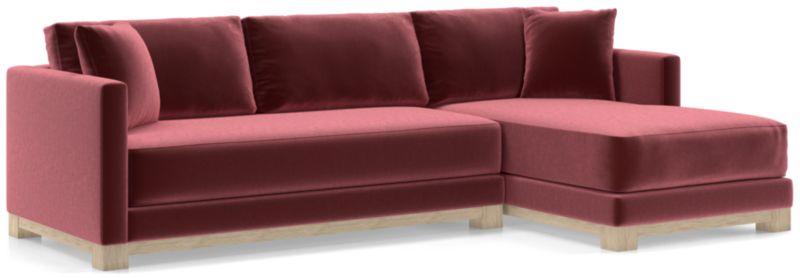 Gather Wood Base Bench 2-Piece Sectional Sofa - image 0 of 11