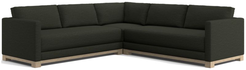 Gather Wood Base 3-Piece L-Shaped Sectional Sofa - image 0 of 13