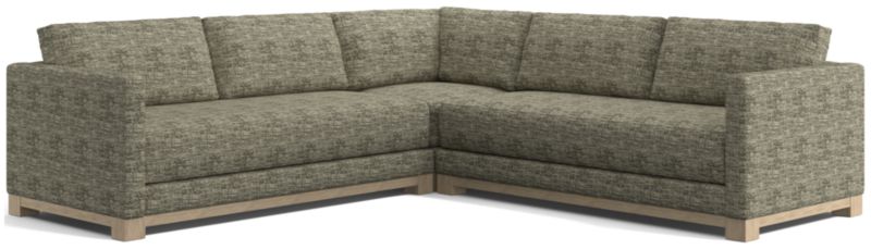 Gather Wood Base 3-Piece L-Shaped Sectional Sofa - image 0 of 13