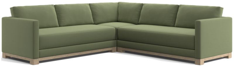 Gather Wood Base 3-Piece L-Shaped Sectional Sofa - image 0 of 14