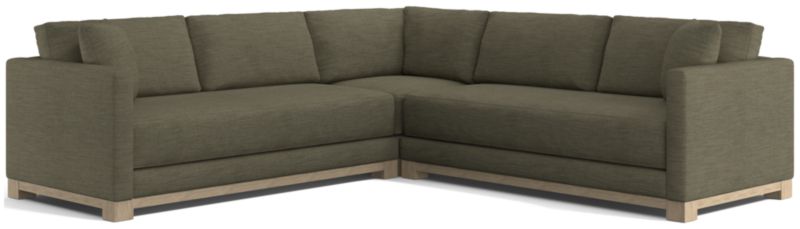 Gather Wood Base 3-Piece L-Shaped Sectional Sofa - image 0 of 14