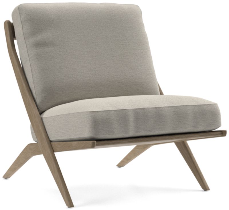 Pose Grey Wash Accent Chair - image 0 of 7