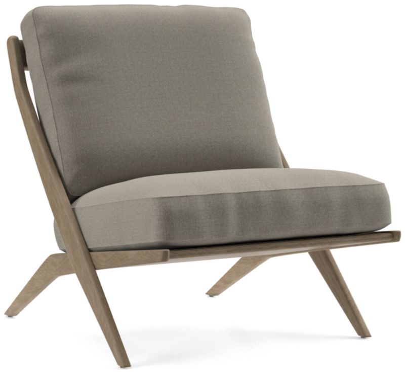 Pose Grey Wash Accent Chair - image 0 of 7