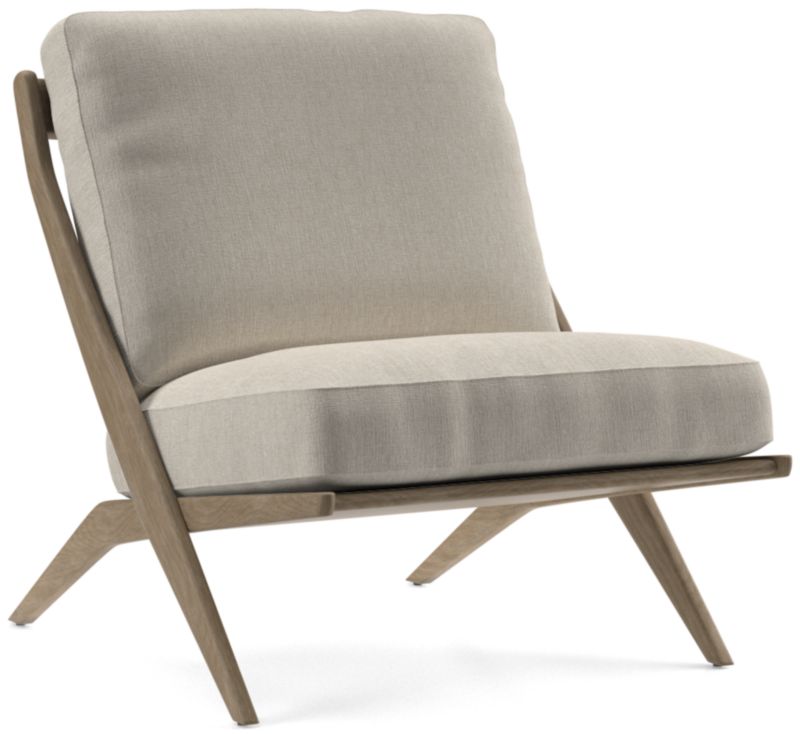 Pose Grey Wash Accent Chair - image 0 of 7