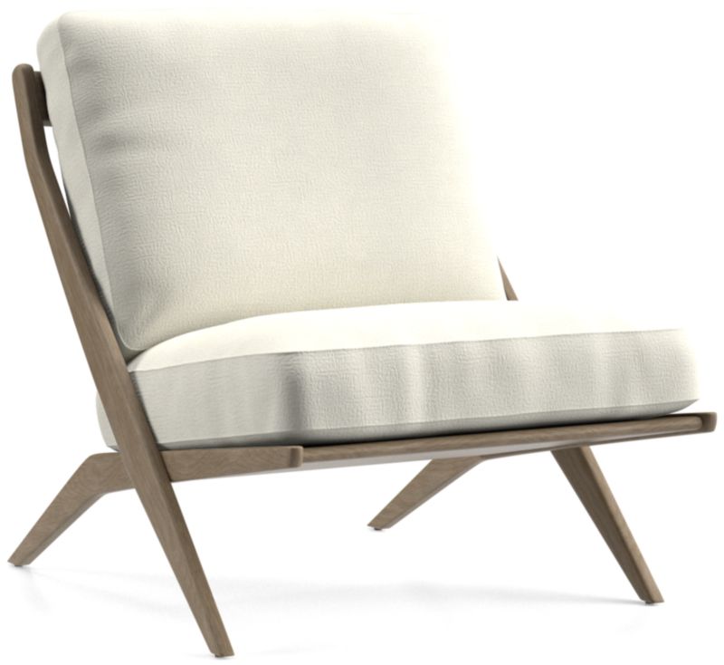 Pose Grey Wash Accent Chair - image 0 of 7