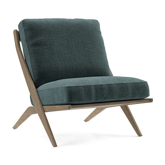 Pose Grey Wash Accent Chair