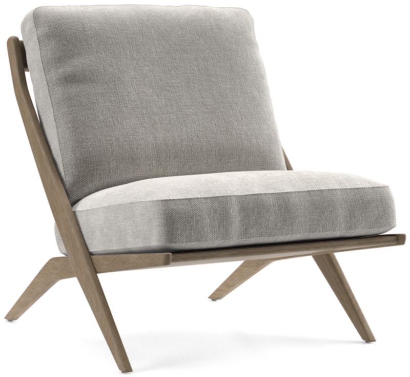 Pose Grey Wash Accent Chair - image 0 of 7