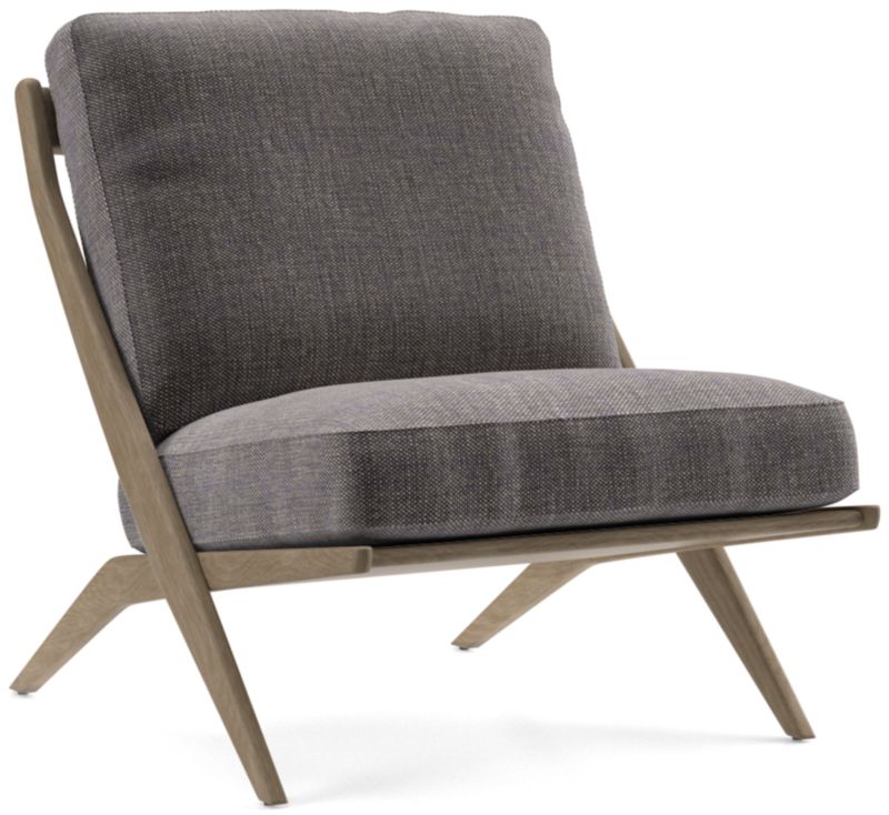 Pose Grey Wash Accent Chair - image 0 of 7