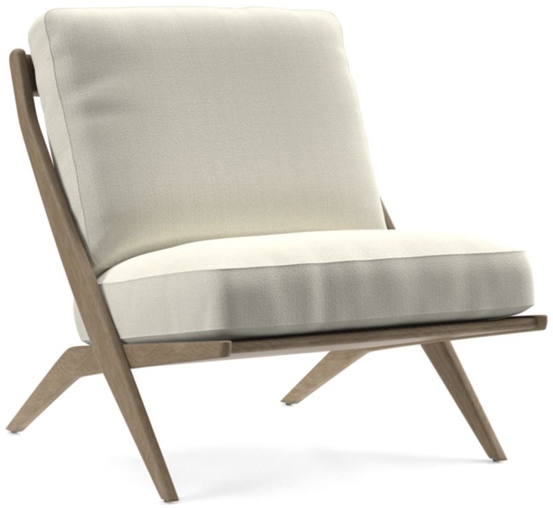 Pose Grey Wash Accent Chair - image 0 of 7