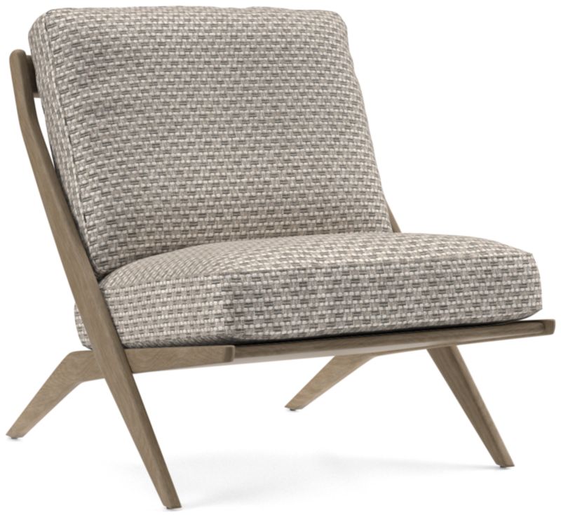 Pose Grey Wash Accent Chair - image 0 of 7