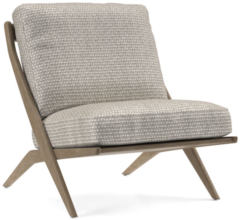 Pose Grey Wash Accent Chair - image 0 of 7