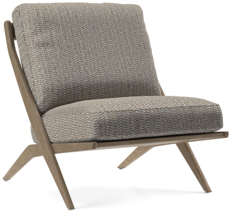 Pose Grey Wash Accent Chair - image 0 of 7