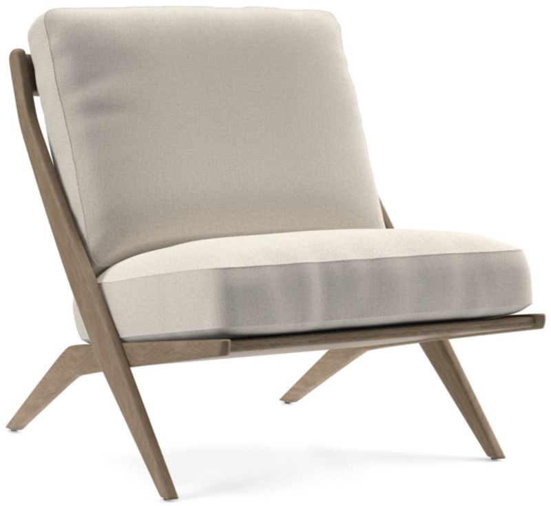 Pose Grey Wash Accent Chair - image 0 of 7