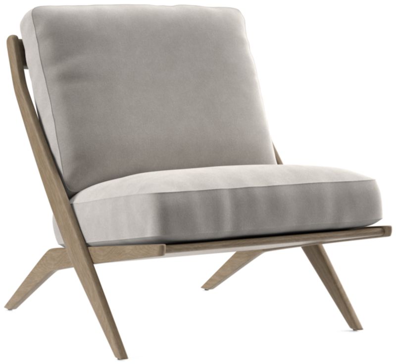 Pose Grey Wash Accent Chair - image 0 of 7