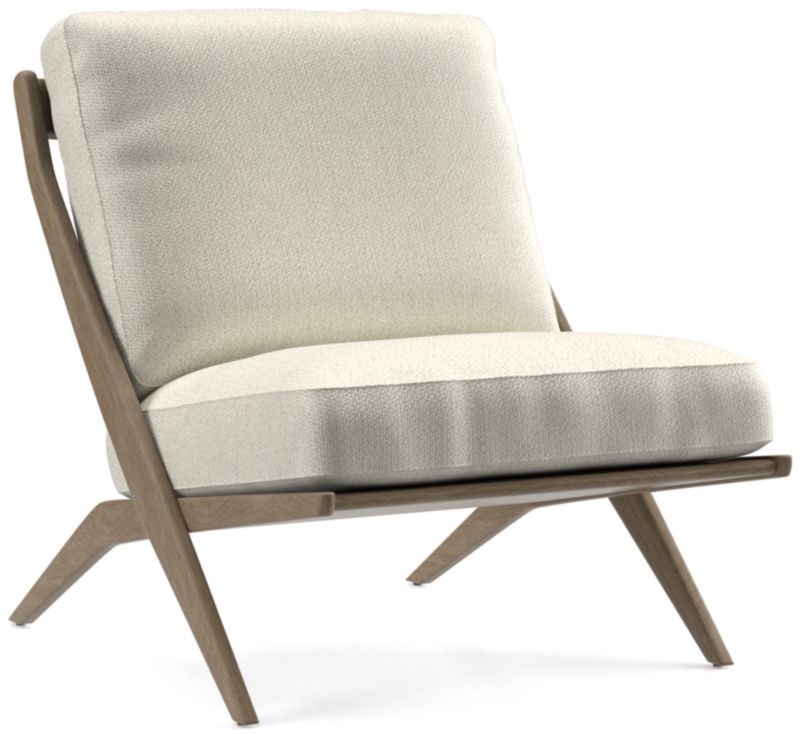 Pose Grey Wash Accent Chair - image 0 of 7