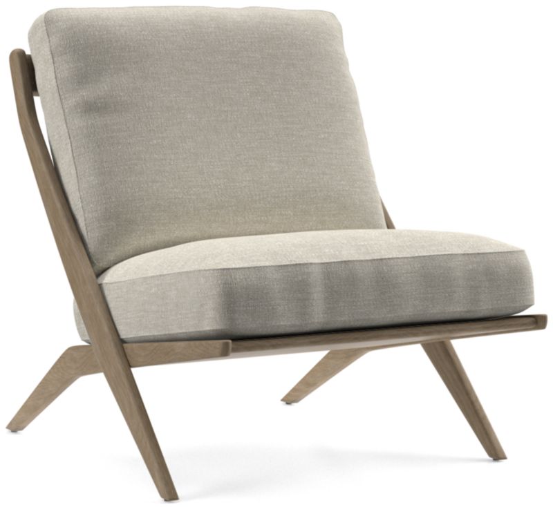 Pose Grey Wash Accent Chair - image 0 of 7