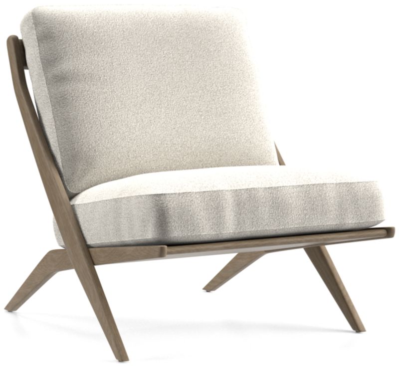 Pose Grey Wash Accent Chair - image 0 of 7