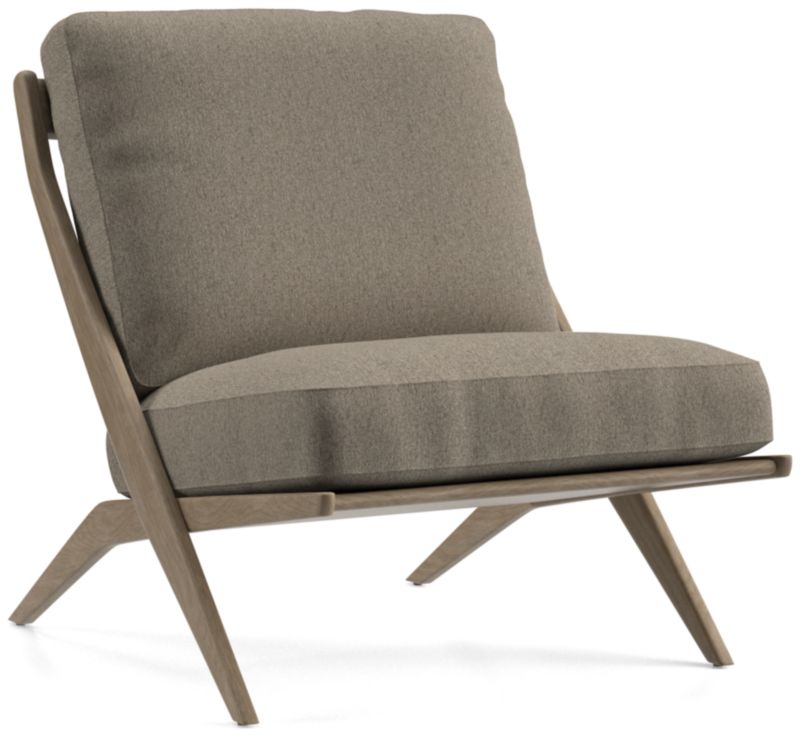 Pose Grey Wash Accent Chair - image 0 of 7