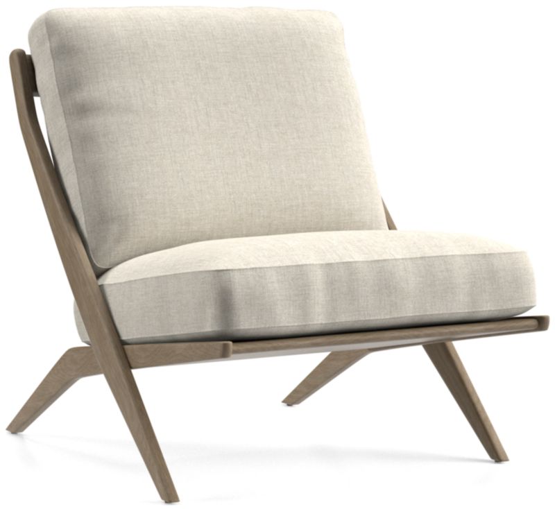 Pose Grey Wash Accent Chair - image 0 of 7