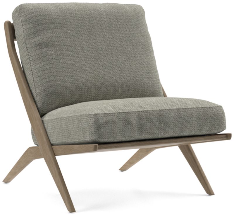 Pose Grey Wash Accent Chair - image 0 of 7