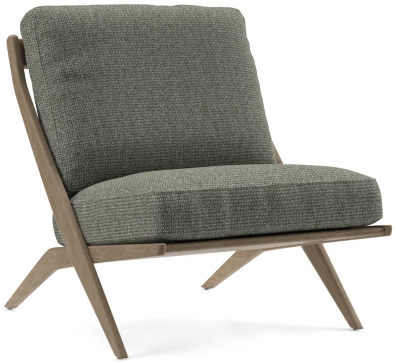 Pose Grey Wash Accent Chair - image 0 of 7