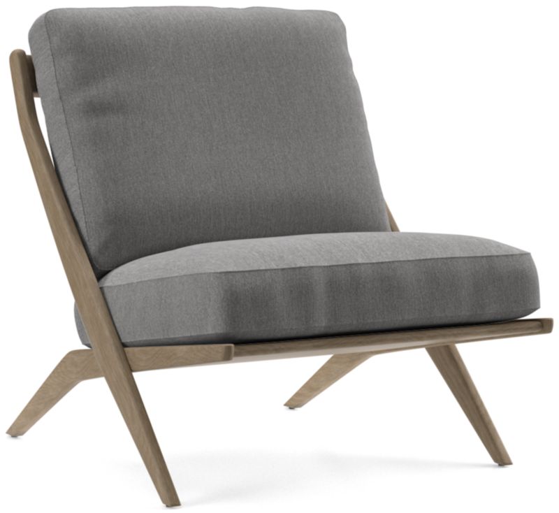 Pose Grey Wash Accent Chair - image 0 of 7