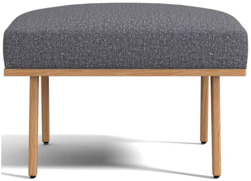 Cavett Ash Wood Ottoman - image 0 of 5