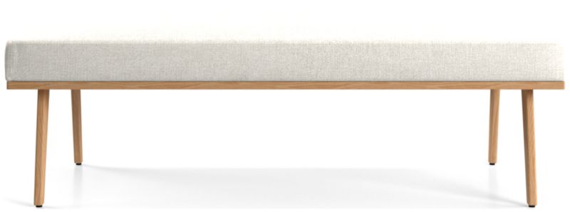 Cavett Ash Wood Bench - image 0 of 6