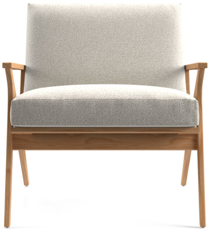 Cavett Ash Wood Chair + Reviews | Crate & Barrel
